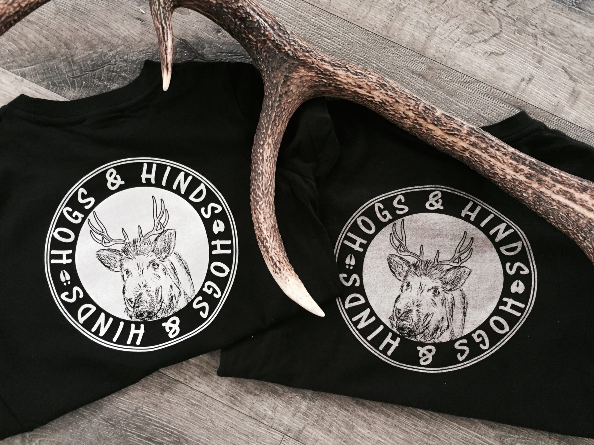 Morphed Boar & Stag Tee (Adult) - Image 2